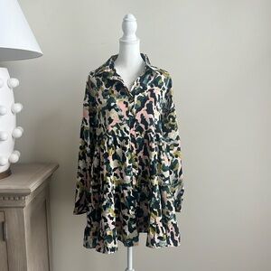 Women’s glam dress long sleeve size small NWT